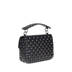 Valentino Garavani Black Lamb Ovis Aries Aries Shoulder Bag Valentino Garavani