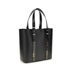 Valentino Garavani Black Calf Leather Bos Taurus Shoulder Bag Valentino Garavani