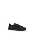 Valentino Garavani Black Calf Leather Bos Taurus Sneakers Valentino Garavani