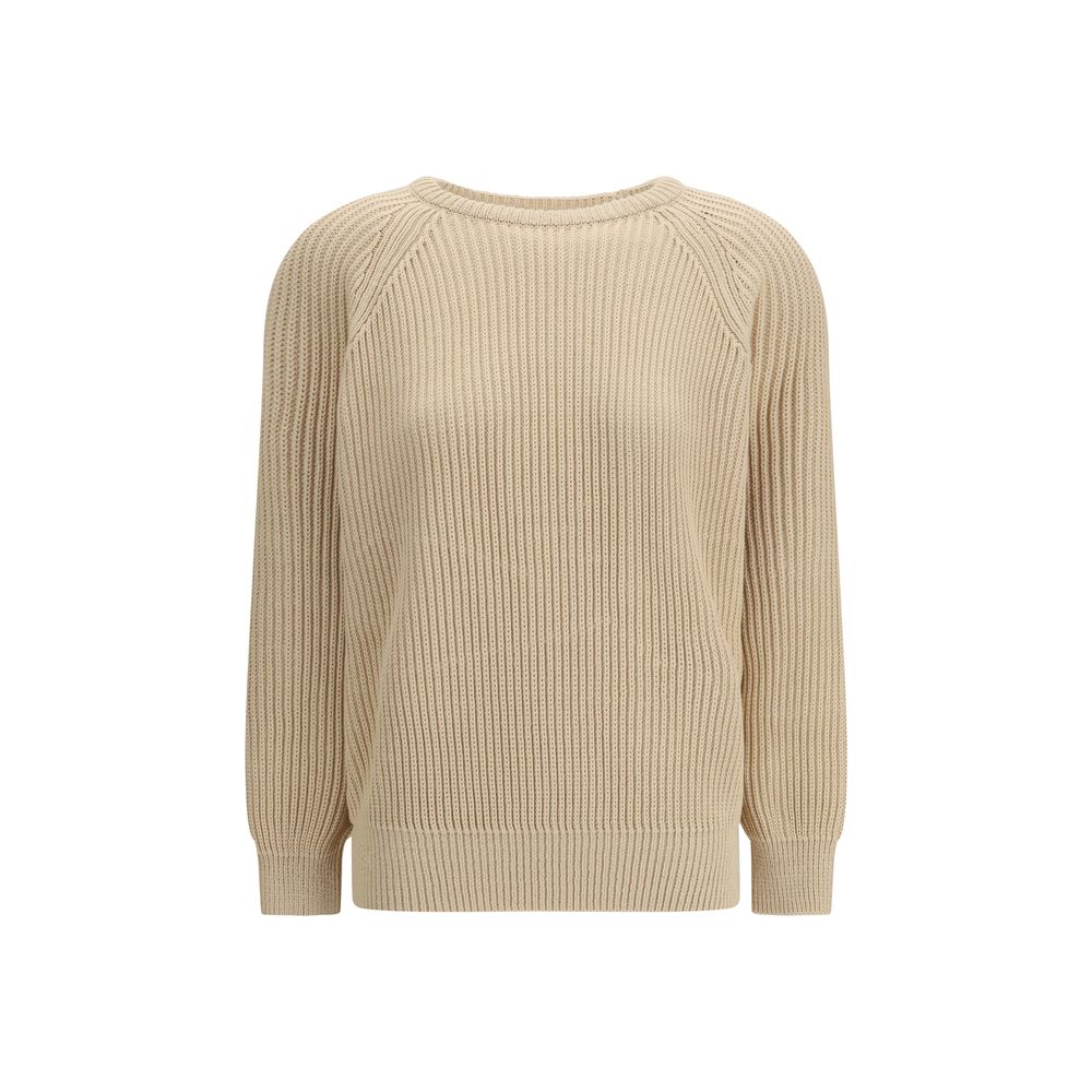Saint Laurent Beige Cotton Sweatshirt Saint Laurent