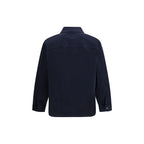 Saint Laurent Blue Cotton Denim Jacket Saint Laurent