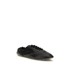 Saint Laurent Black Calf Leather Bos Taurus Athletic Sneakers Saint Laurent