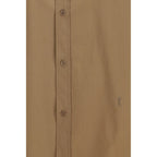 Saint Laurent Beige Cotton Dress Shirt Saint Laurent