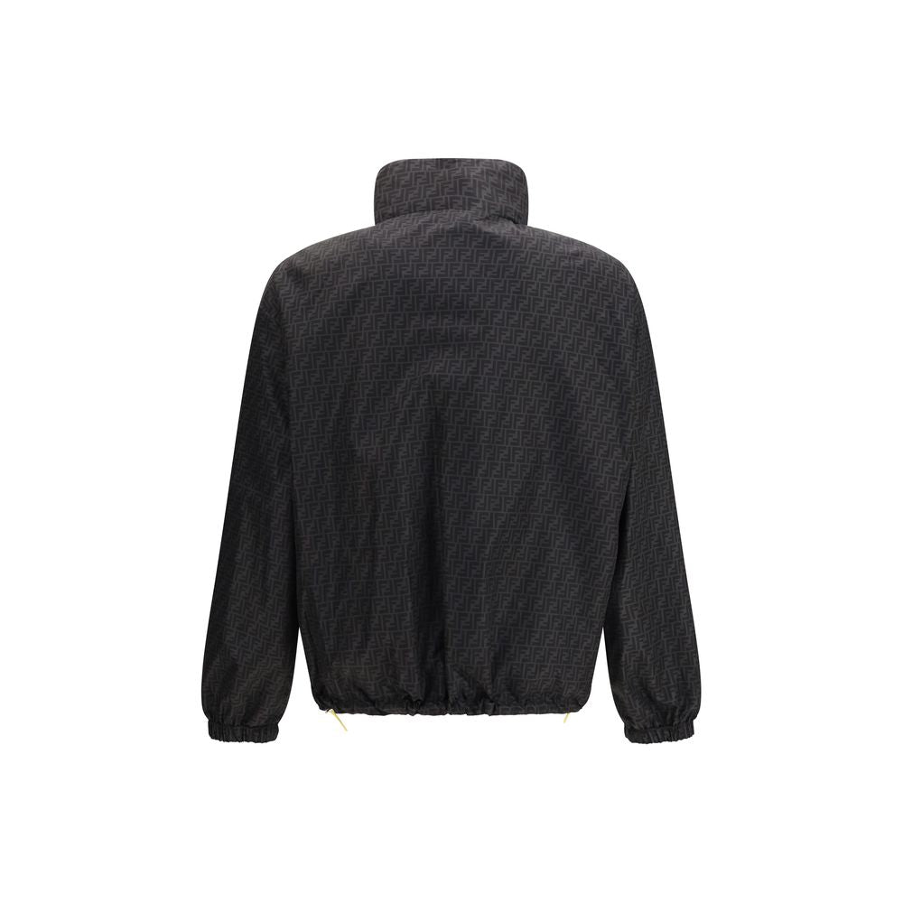 Fendi Black Polyamide Shell Jacket Fendi
