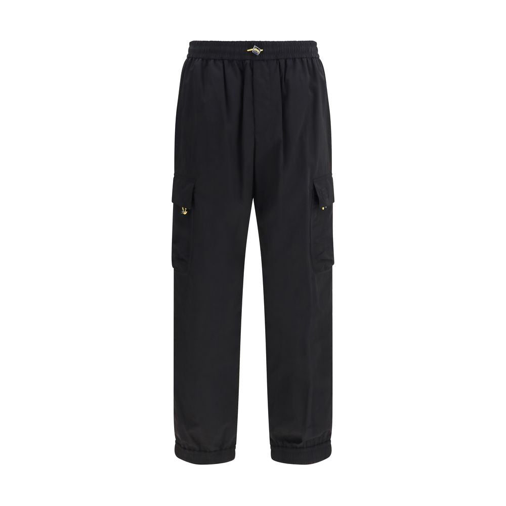 Fendi Black Polyamide Cargo Pants Fendi