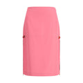 Fendi Multicolor Viscose Midi Skirt Fendi