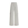 Fendi White Cotton Pants Fendi