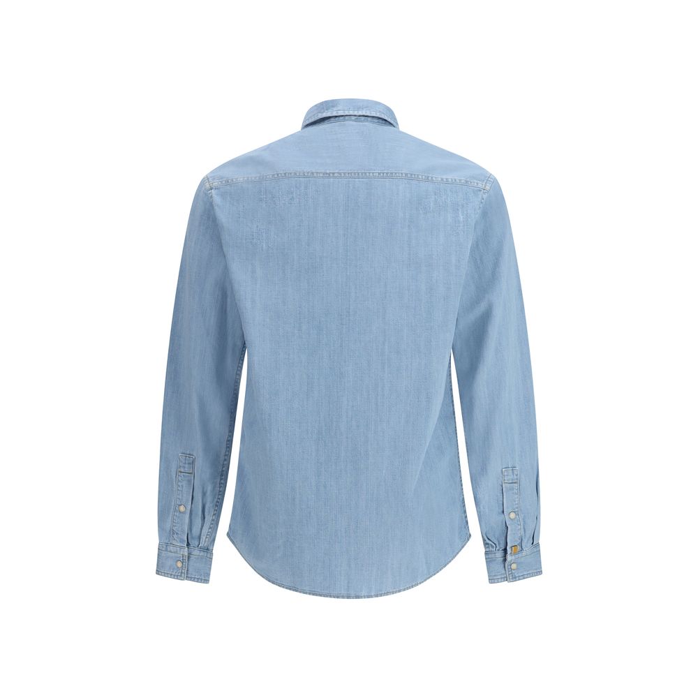 Jacob Cohen Blue Denim Shirt Jacob Cohen