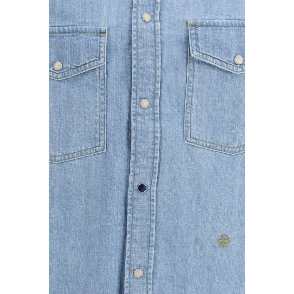 Jacob Cohen Blue Denim Shirt Jacob Cohen