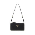 Prada Black Silk Shoulder Bag Prada