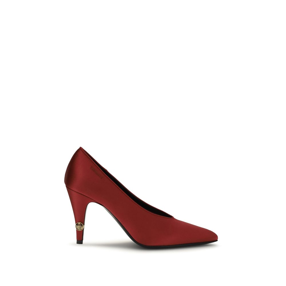 Versace Multicolor Viscose High Heel Pumps Versace