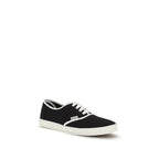 Prada Black Cotton Athletic Sneakers Prada