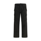 Burberry Black Cotton Cargo Pants Burberry