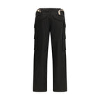 Burberry Black Cotton Cargo Pants Burberry