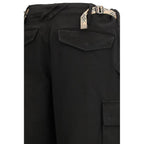 Burberry Black Cotton Cargo Pants Burberry