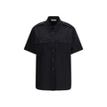 Prada Black Cotton Shortsleeve Shirt Prada