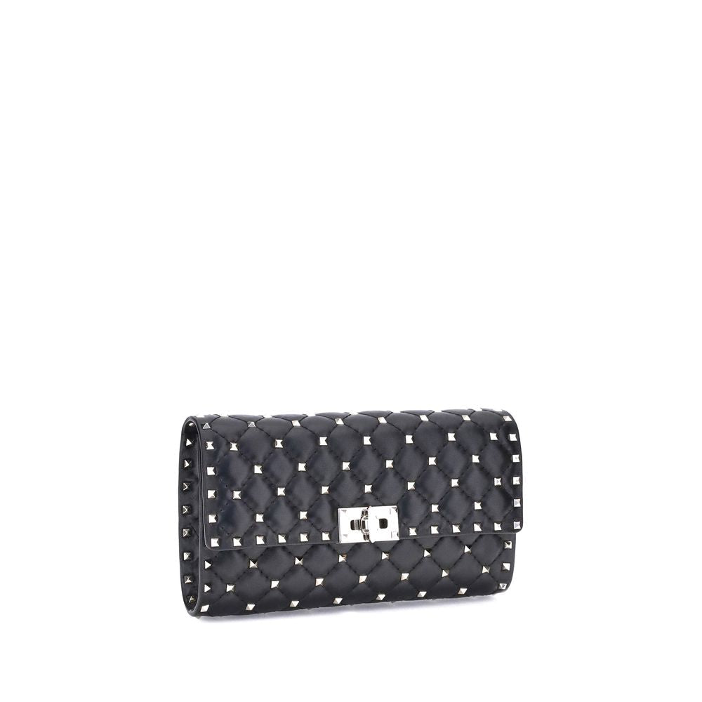 Valentino Garavani Black Lamb Ovis Aries Aries Shoulder Bag Valentino Garavani