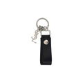 Saint Laurent Black Calf Leather Bos Taurus Keychain Saint Laurent