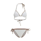 Burberry White Polyamide Bikini Burberry