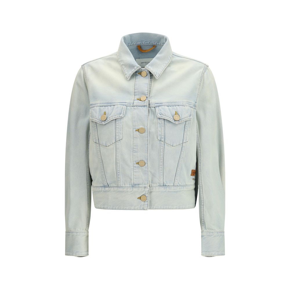 Jacob Cohen Blue Cotton Denim Jacket Jacob Cohen