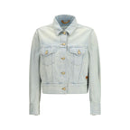 Jacob Cohen Blue Cotton Denim Jacket Jacob Cohen