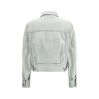 Jacob Cohen Blue Cotton Denim Jacket Jacob Cohen