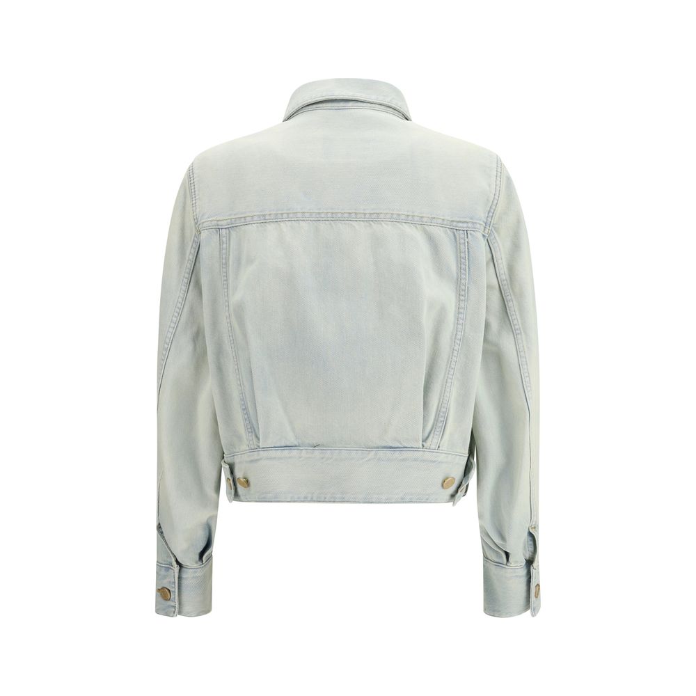 Jacob Cohen Blue Cotton Denim Jacket Jacob Cohen