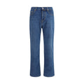Jacob Cohen Blue Cotton Straight-Leg Jeans Jacob Cohen