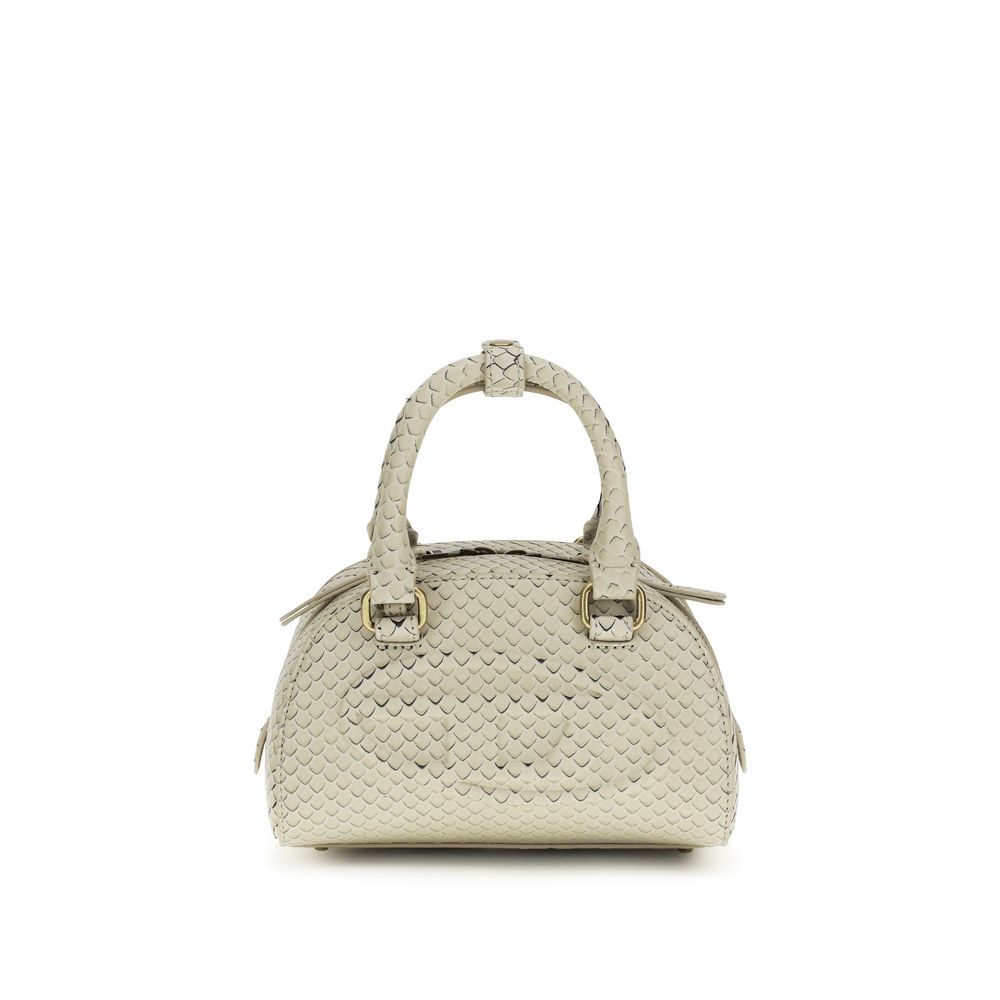 Diesel Beige Calf Leather Bos Taurus Handbag Diesel