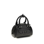 Diesel Black Calf Leather Bos Taurus Handbag Diesel