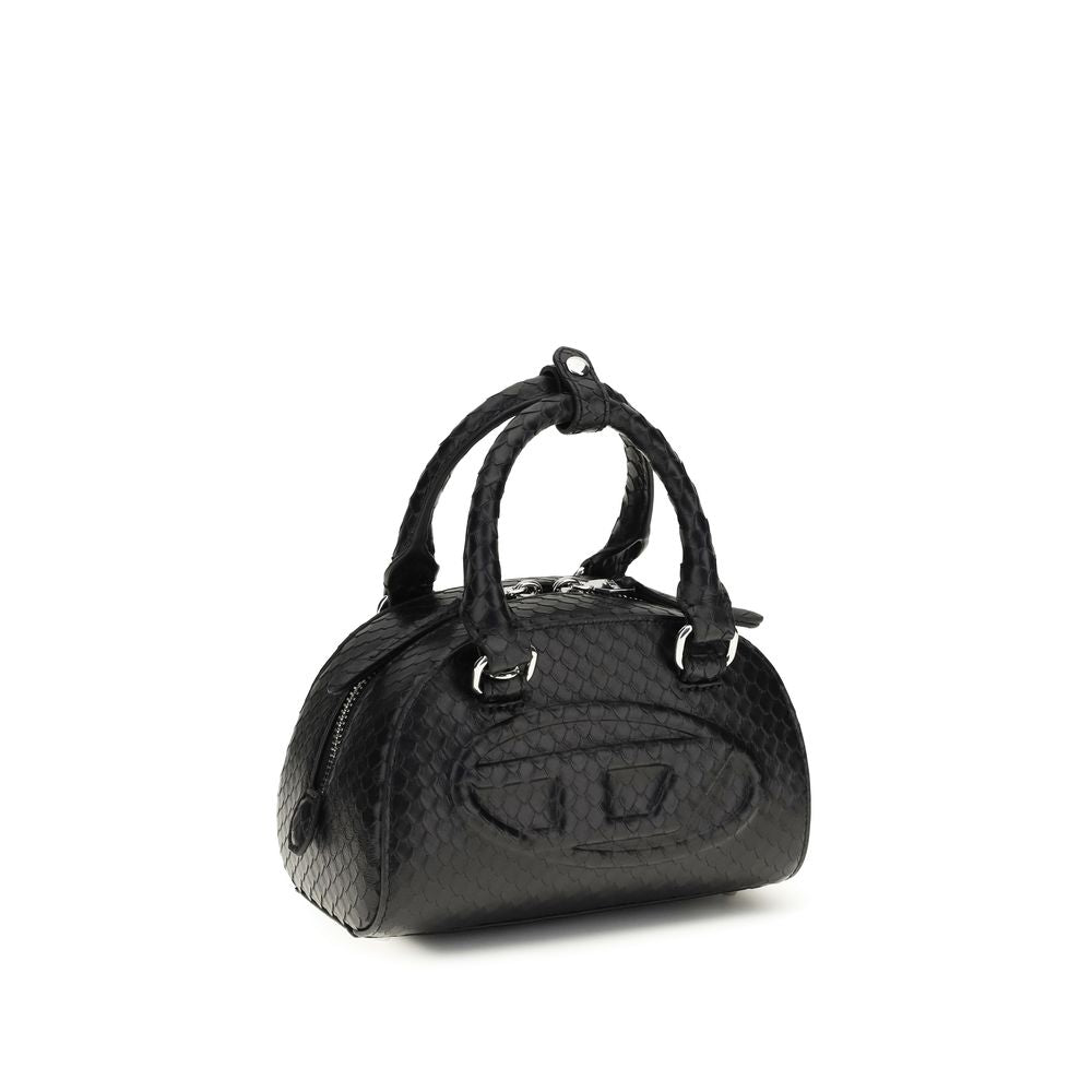 Diesel Black Calf Leather Bos Taurus Handbag Diesel