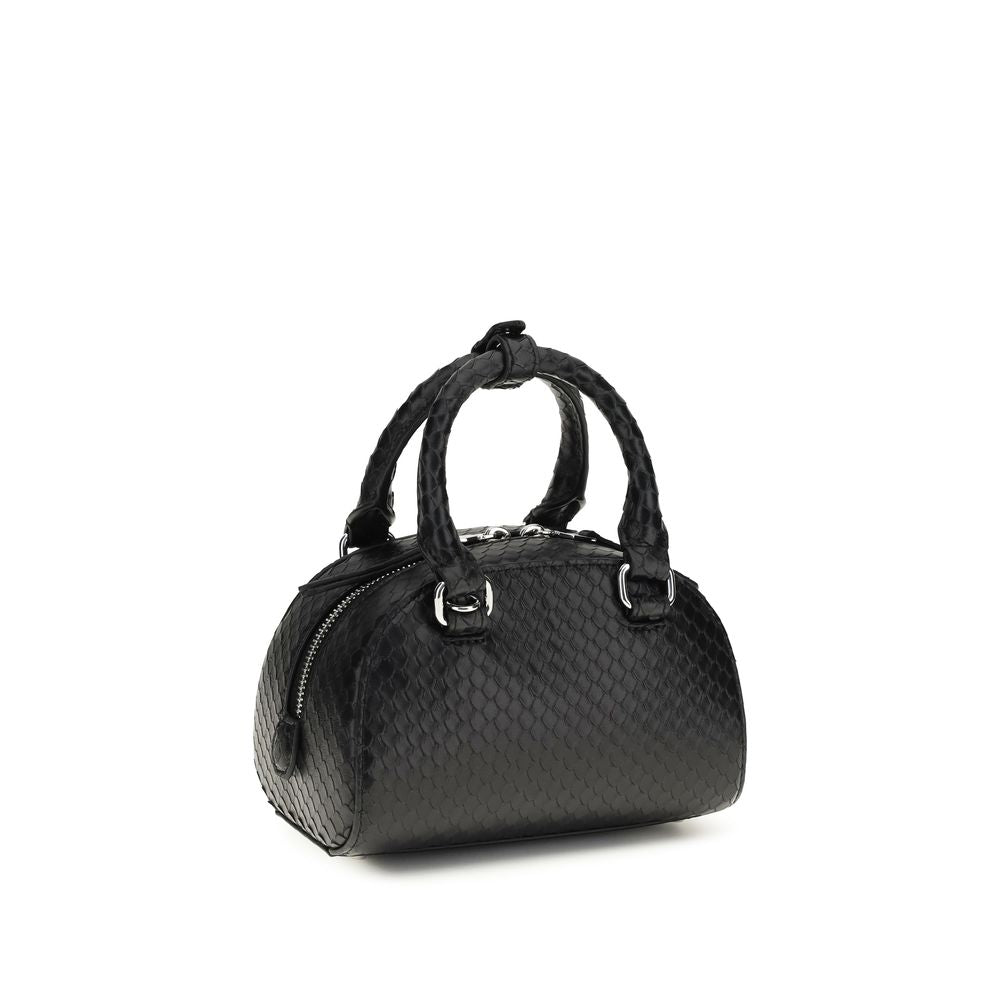 Diesel Black Calf Leather Bos Taurus Handbag Diesel