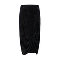 Valentino Black Viscose Long Skirt Valentino