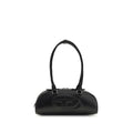 Diesel Black Calf Leather Bos Taurus Shoulder Bag Diesel