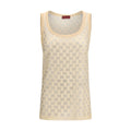 Gucci Multicolor Silk Tank Tops Gucci