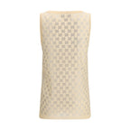 Gucci Multicolor Silk Tank Tops Gucci
