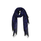 Versace Blue Modal Scarf Versace