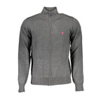 U.S. Grand Grigio Viscosa Men Sweater U.S. Grand