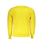 U.S. Grand Giallo Cotton Men Sweater U.S. Grand