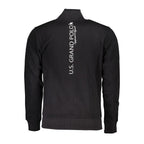 U.S. Grand Black Cotton Men's Sweatshirt U.S. Grand
