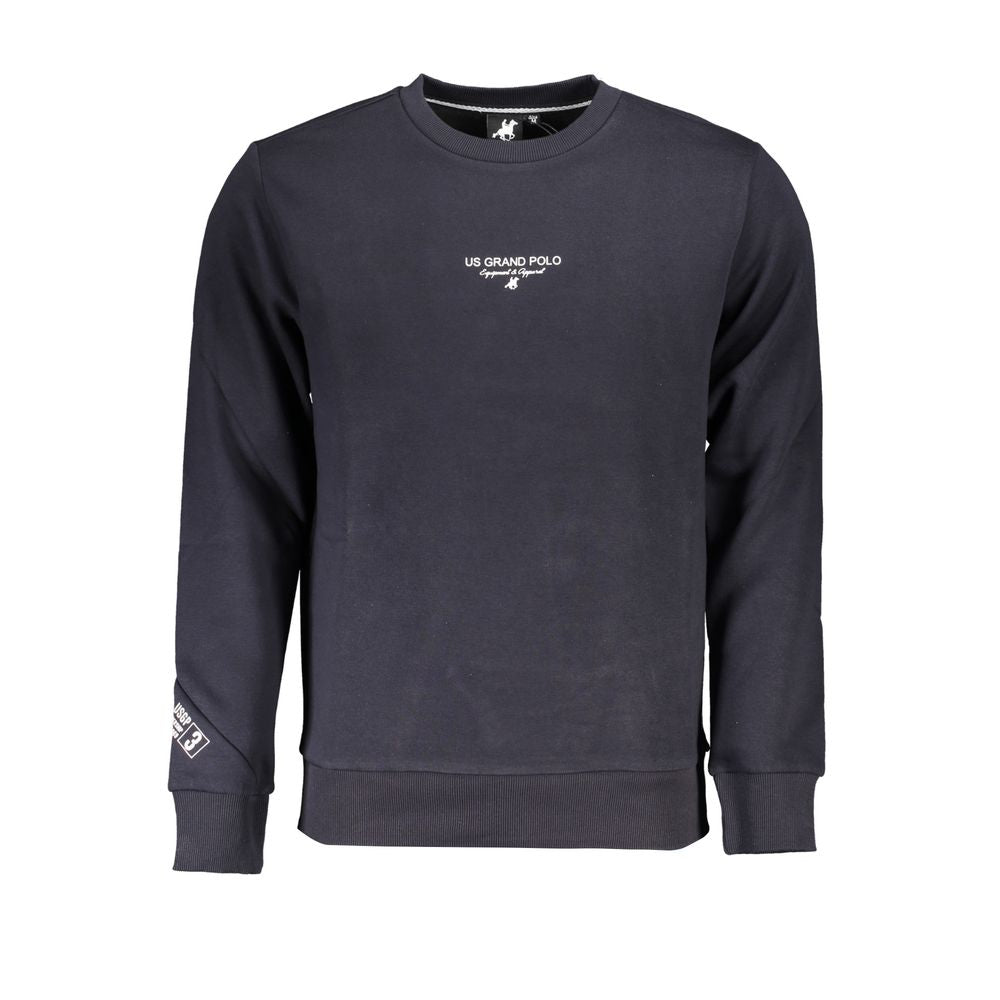 U.S. Grand Blue Cotton Men's Sweatshirt U.S. Grand