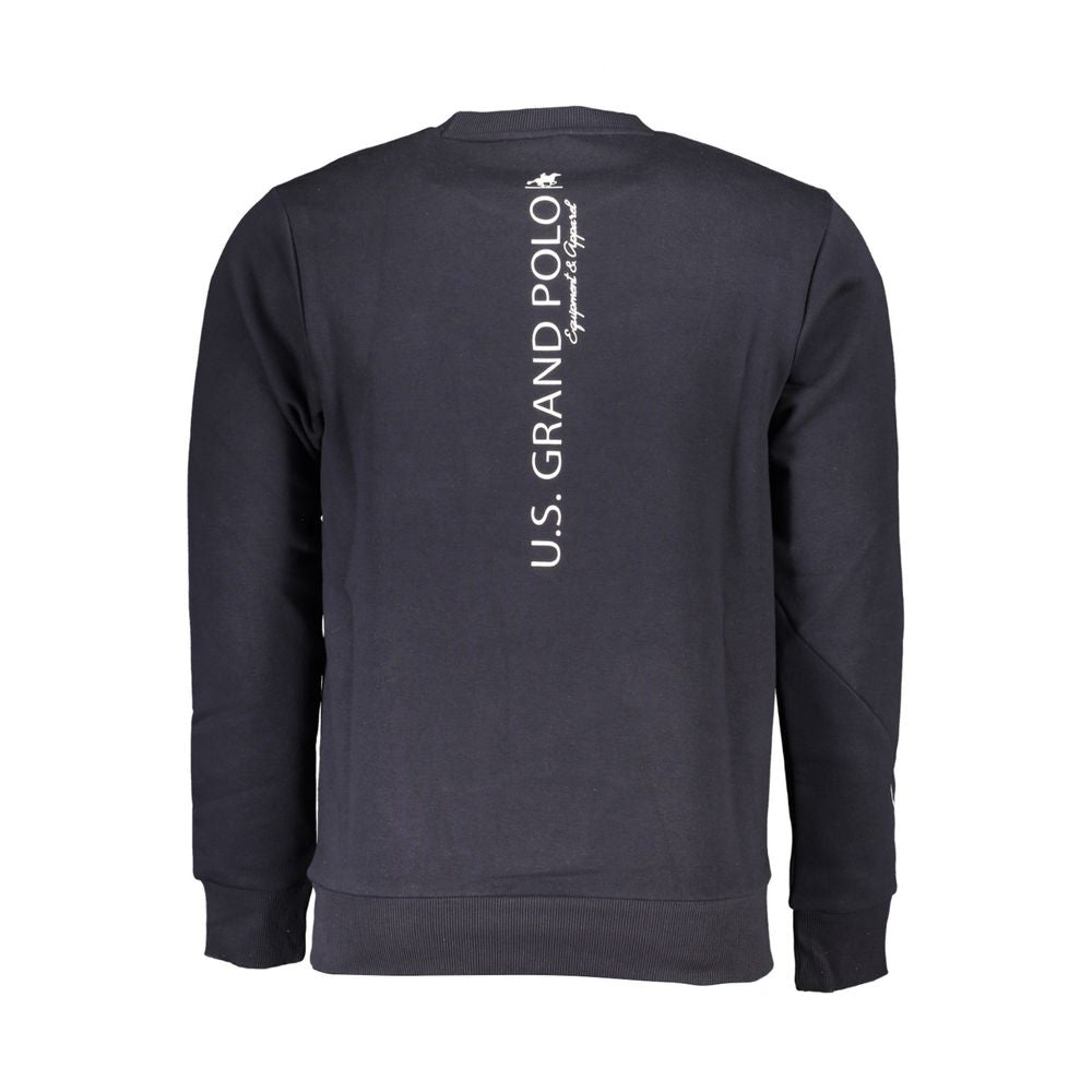U.S. Grand Blue Cotton Men's Sweatshirt U.S. Grand