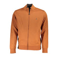U.S. Grand Marrone Cotton Men Sweatshirt U.S. Grand