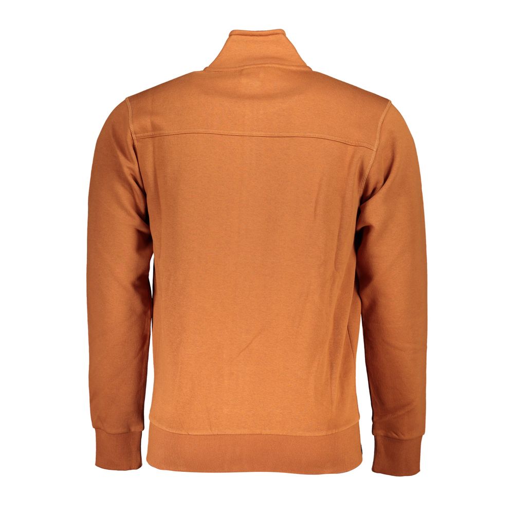 U.S. Grand Marrone Cotton Men Sweatshirt U.S. Grand