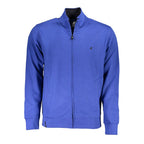 U.S. Grand Blue Cotton Men Sweatshirt U.S. Grand