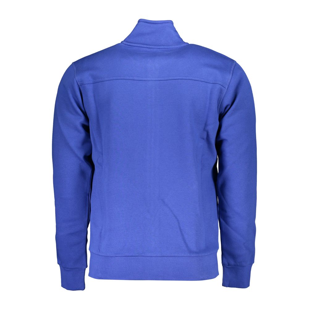 U.S. Grand Blue Cotton Men Sweatshirt U.S. Grand