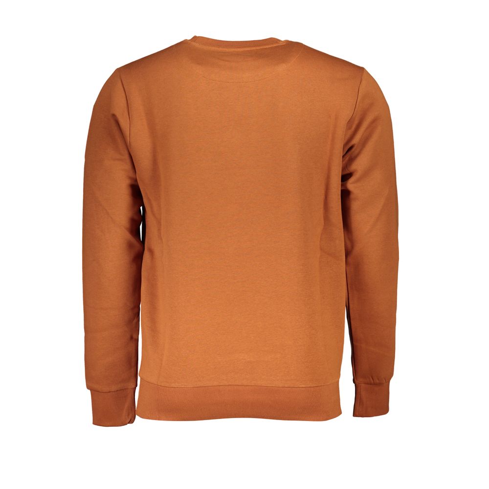 U.S. Grand Marrone Cotton Men Sweatshirt U.S. Grand