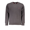 U.S. Grand Gray Cotton Men Sweatshirt U.S. Grand