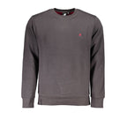 U.S. Grand Gray Cotton Men Sweatshirt U.S. Grand