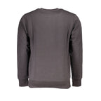 U.S. Grand Gray Cotton Men Sweatshirt U.S. Grand